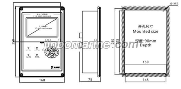 HSM-16Q Water-tight Door Controller