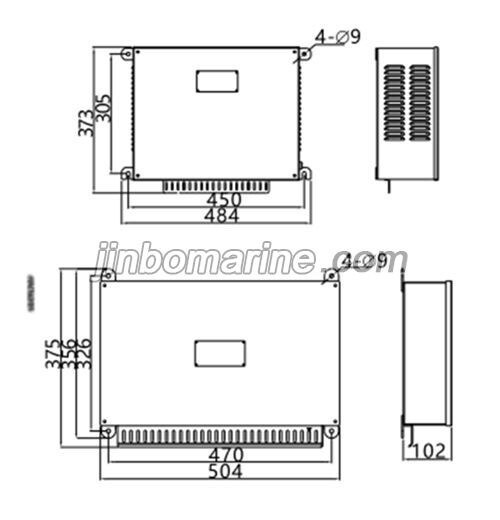HSMX-16G/32G Relay Box Watertight Door Indication