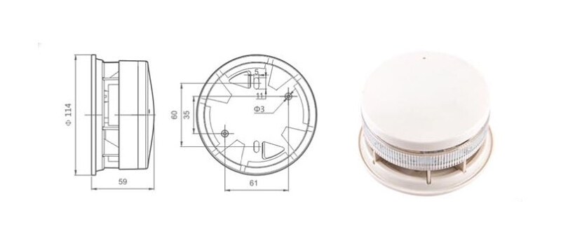 HY-2010A Sound and Light with address code