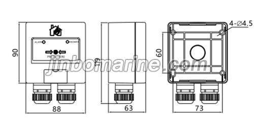 HY-M900K Manual Alarm Button