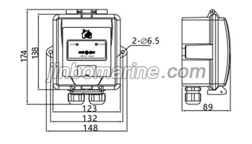 HY-M900KEIS+FSH Manual Fire Alarm Button( Explosion-Proof)