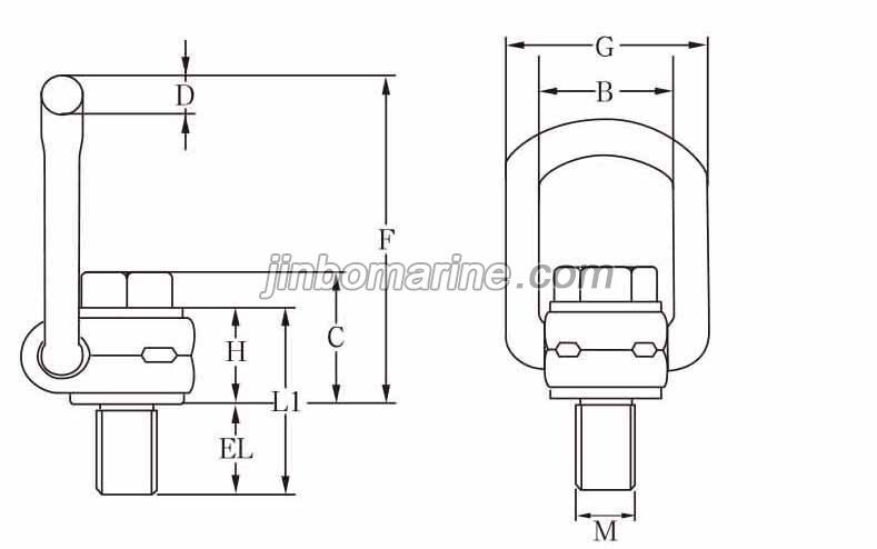 Industrial Equipment Hoisting Motor Rotating Rings