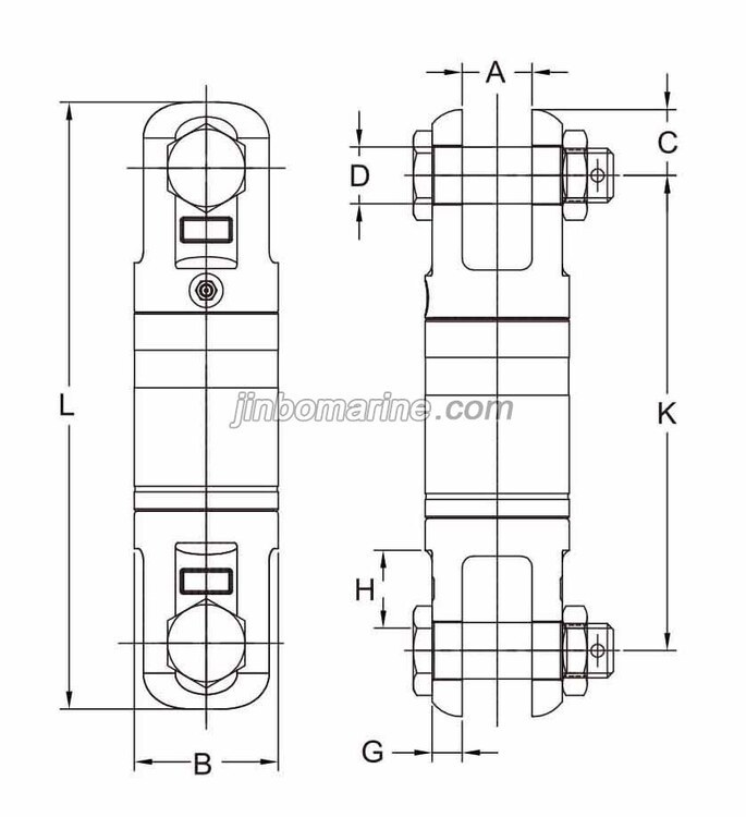 Industrial Equipment Lifting Point Gravity Rotating Ring