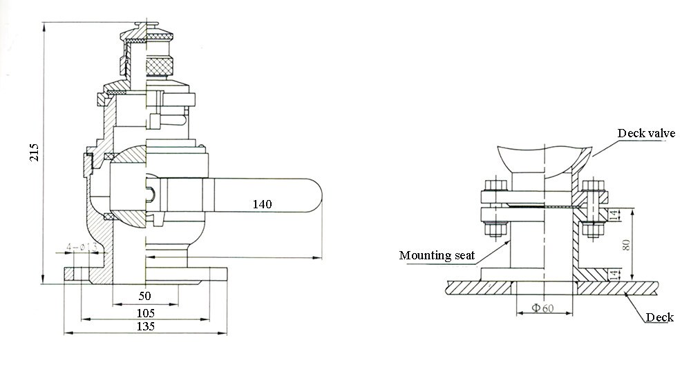 JBF Type Deck Valve