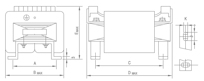 JBK3-160 Marine Minitype Control Transformer