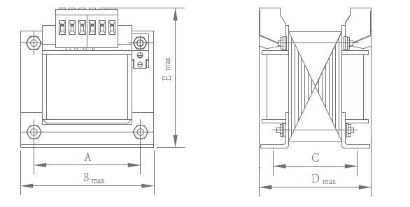 JBK5-40 Marine Minitype Control Transformer
