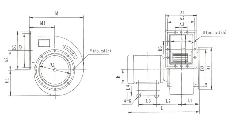 JCL (CLQ) Marine Centrifugal Fan