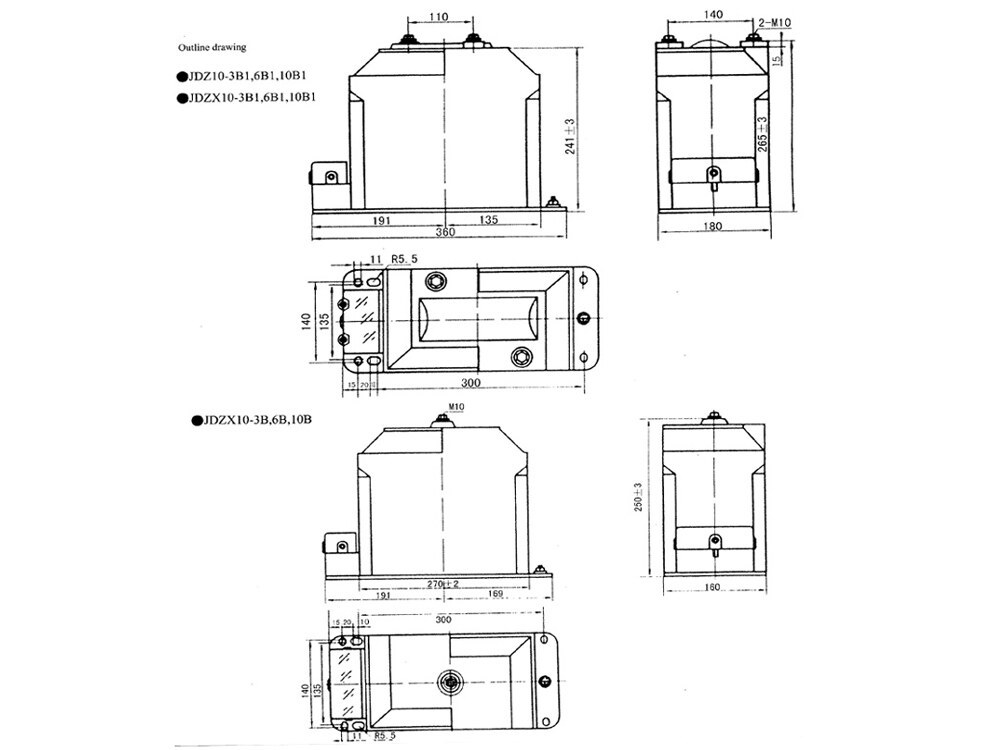 JDZ10-6B1 Voltage Transformer