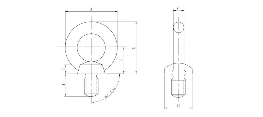 JIS B 1168 Eye Bolt