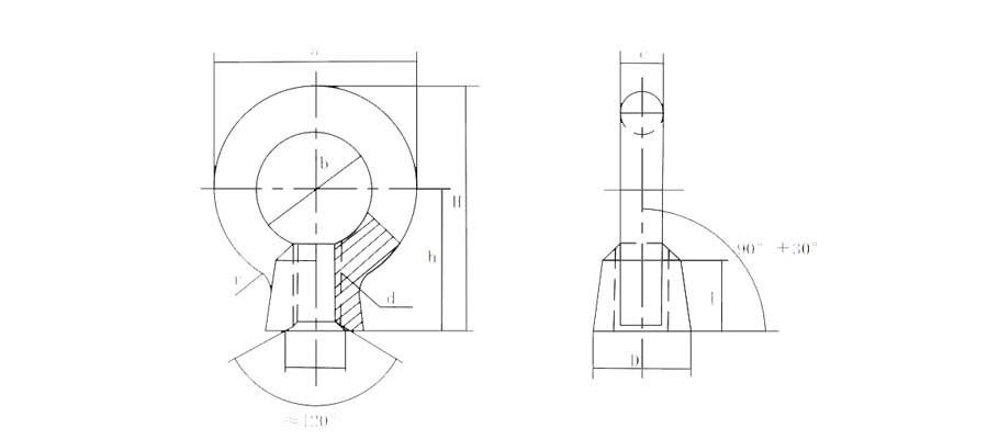 JIS B 1169 Eye Nut