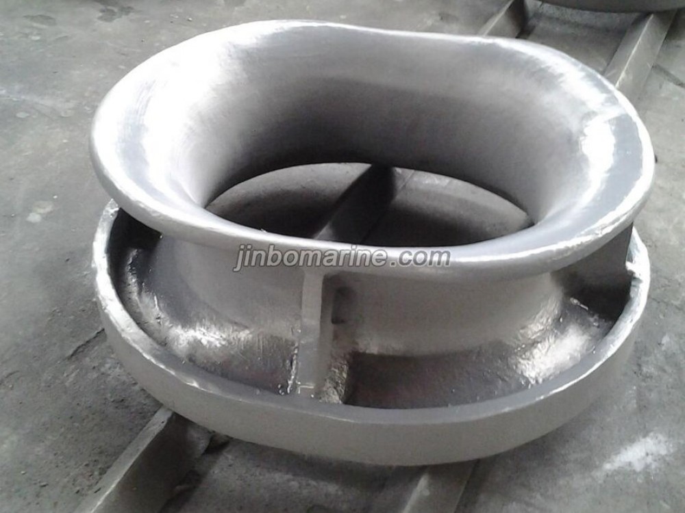 JIS F 2007-1976 A Type Bulwark Mounted Mooring Chock - Image 1
