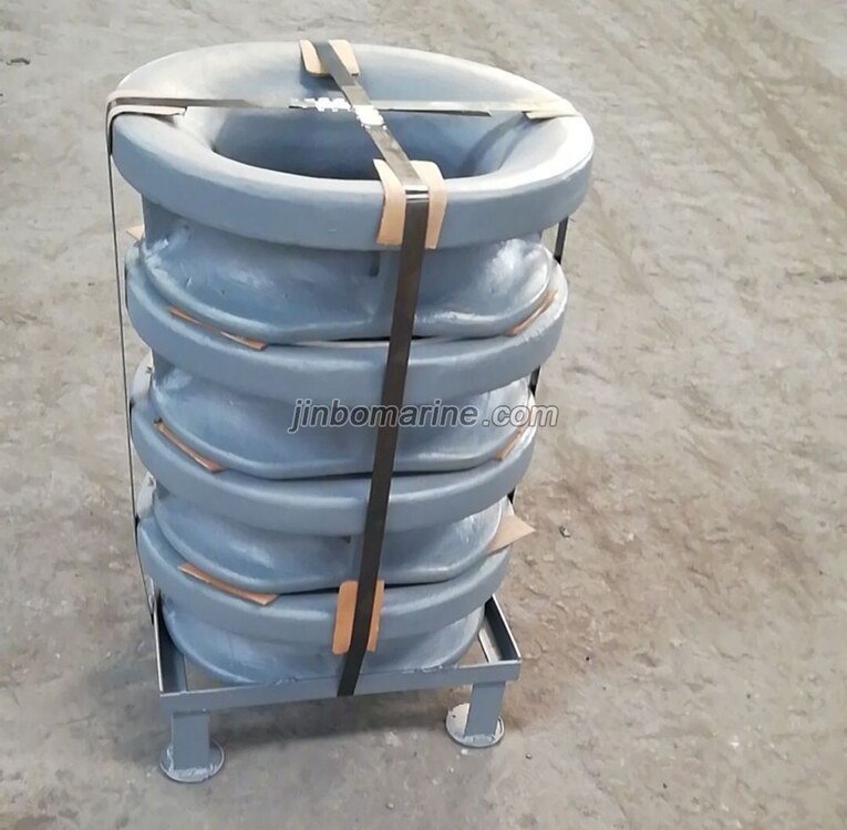 JIS F 2007-1976 A Type Bulwark Mounted Mooring Chock