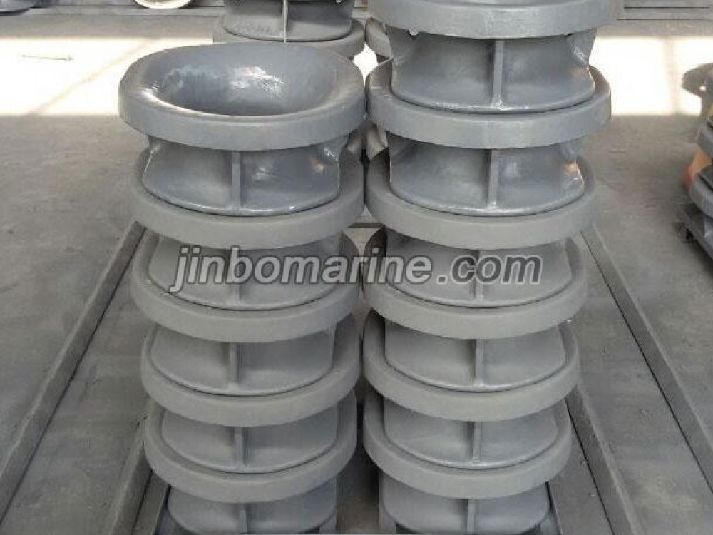 JIS F 2007-1976 A Type Bulwark Mounted Mooring Chock - Image 2