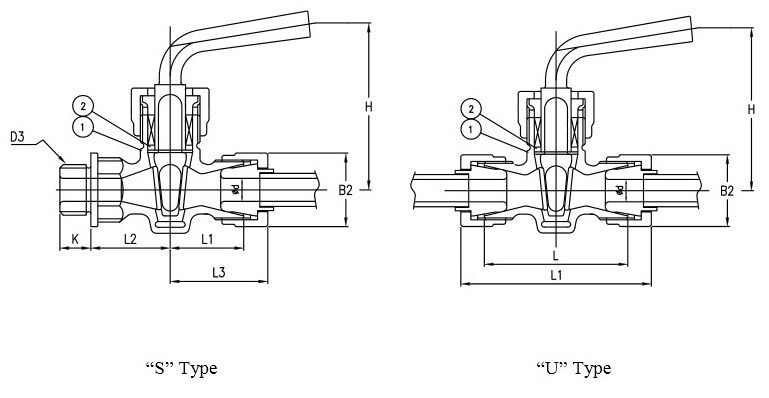 Marine Bronze Cock JIS F7387 S Type 16K