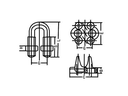 JIS Type Wire Rope Clips