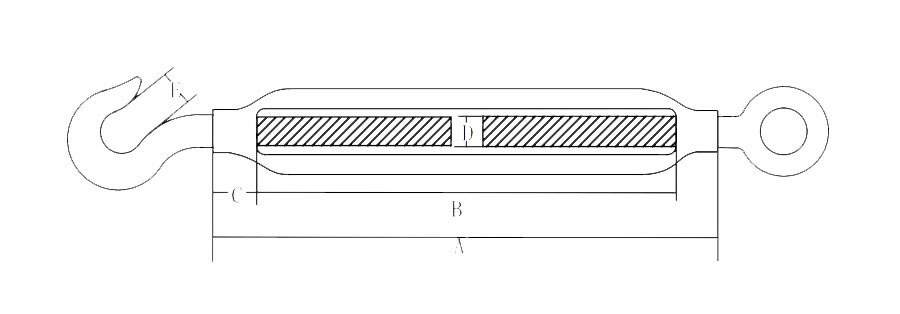 JIS Type Frame Turnbuckles