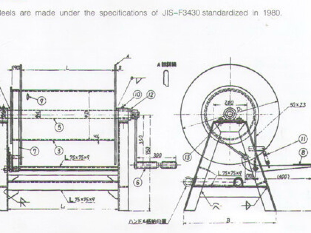 Steel Wire Reel JISF 3430-1980 - Image 4