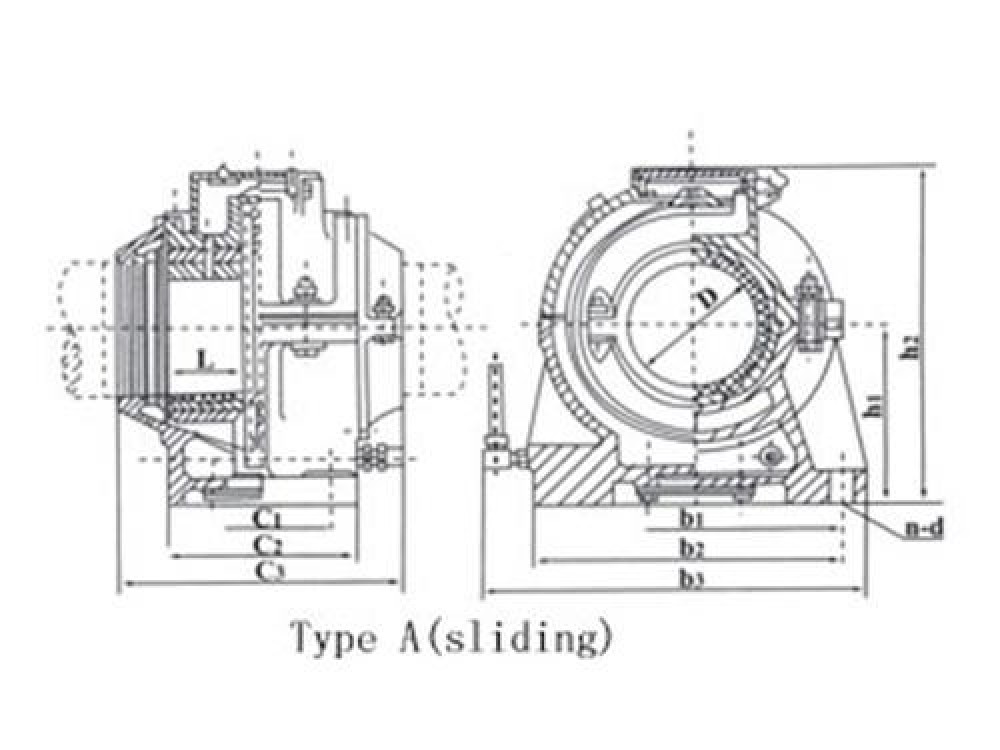 JT4175-86 Inland Water Vessel Shafting Intermediate Bearing  - Image 3