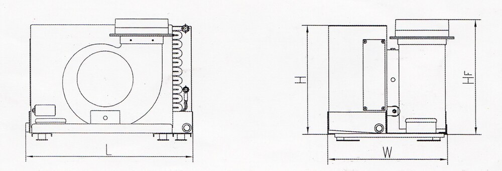 JTZK Navy Integral Air Conditioning Unit