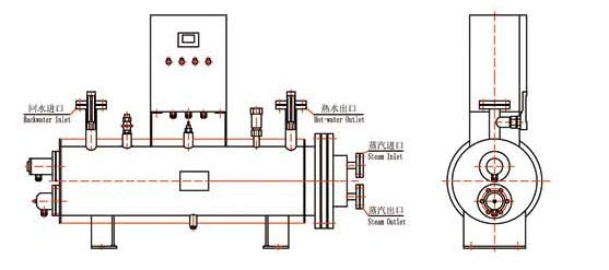 Marine JWHU Series Jacket Water Heating Unit