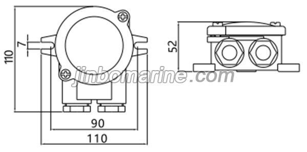 JXS202 JXS302 Marine Junction Box