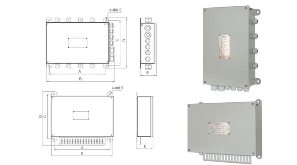 JXTR8-24 Connection Box with Fuse
