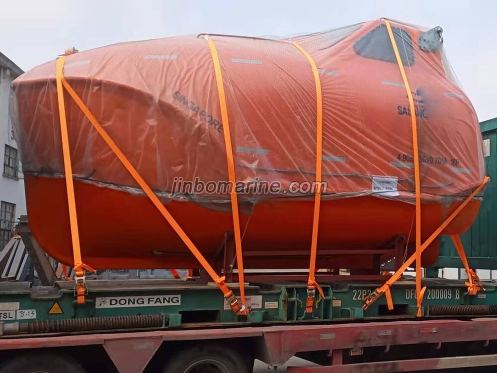 JY49CF 4.9 Meter Free Fall Lifeboat - Image 1