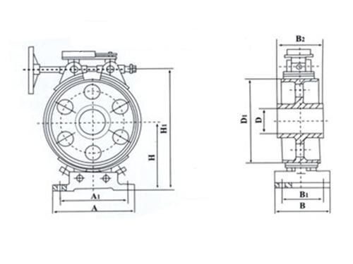JZ Marine Shaft Mechanical Brake