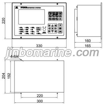 K1302C Fire Alarm Control Unit( Flush Type)