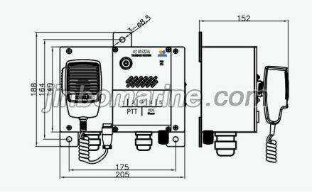 K2102A/C Speaker Talkback Staion