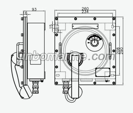 K2111 EXA Explosion-Proof Speaker Talkback Station