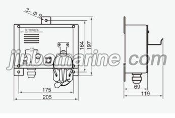 KD-1FJG Noise-proof Talkback Extension