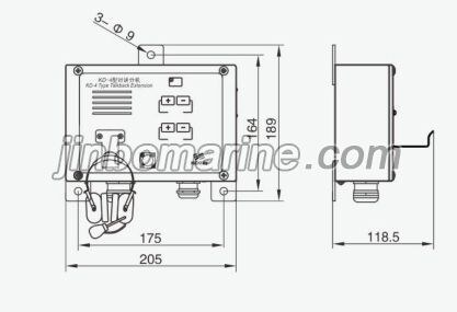 KD-4FJG Noise-Proof Talkback Extension