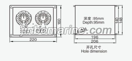 KED12-F-Q/KED12-2F-Q Telegraph Transmitter