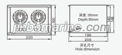 KED12-J-Q/KED12-2J-Q Telegraph Repeater