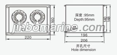 KED12-S-Q/KED12-2S-Q Telegraph Repeater