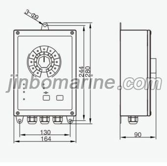 KED12-J-G Telegraph Receiver