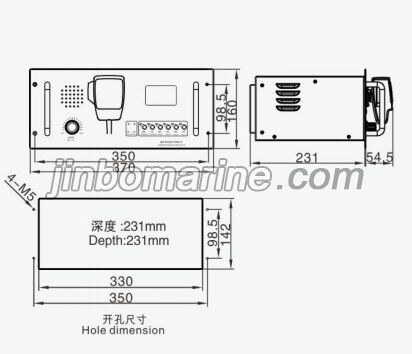 KG-1D Public Address System Host