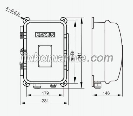 KG-1YF PA Remote Control Box