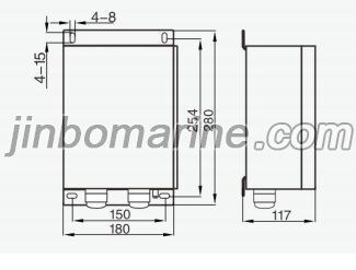 KG-3JYF Weatherproof Alarm Remote Control Box