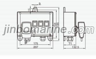 KG-3JYG Alarm Remote Control Box