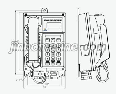 KH-3B Explosion-Proof Auto Telephone