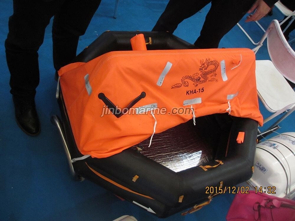 KHA-15 15 Persons Throw Over Board Life Raft - Image 2