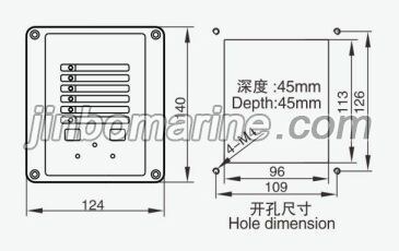 KLC-5FQ Refigerator Call Repeater