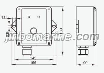 KLC-5HG Refigerator Call Unit