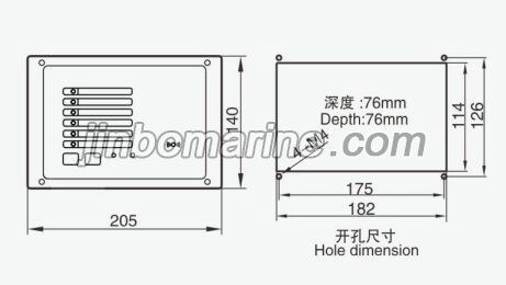 KLC-5Q Refigerator Call Controller
