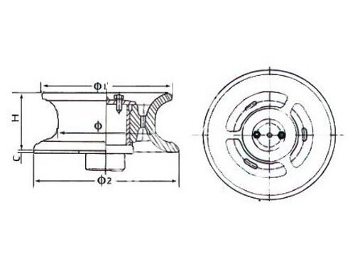 Korean Warping Roller