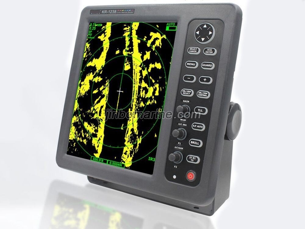 KR-1238 Color Marine Radar With AIS Display And Target Tracking - Image 1