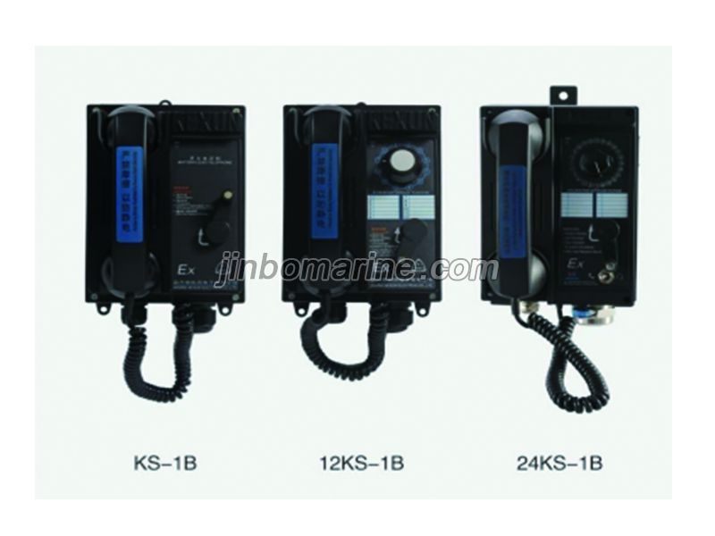 KS/12KS/24KS-1B Marine Batteryless Telephone For Explosive Gas Atmospheres