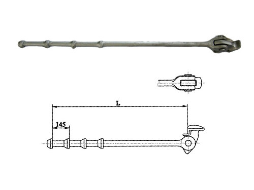 Knob Type Lashing Bar  - Image 1